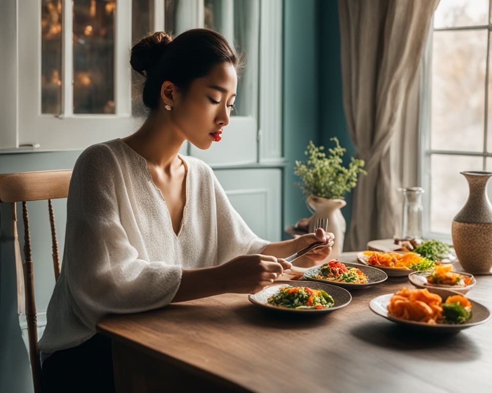 Hoe gebruik je mindfulness om overeten te voorkomen?