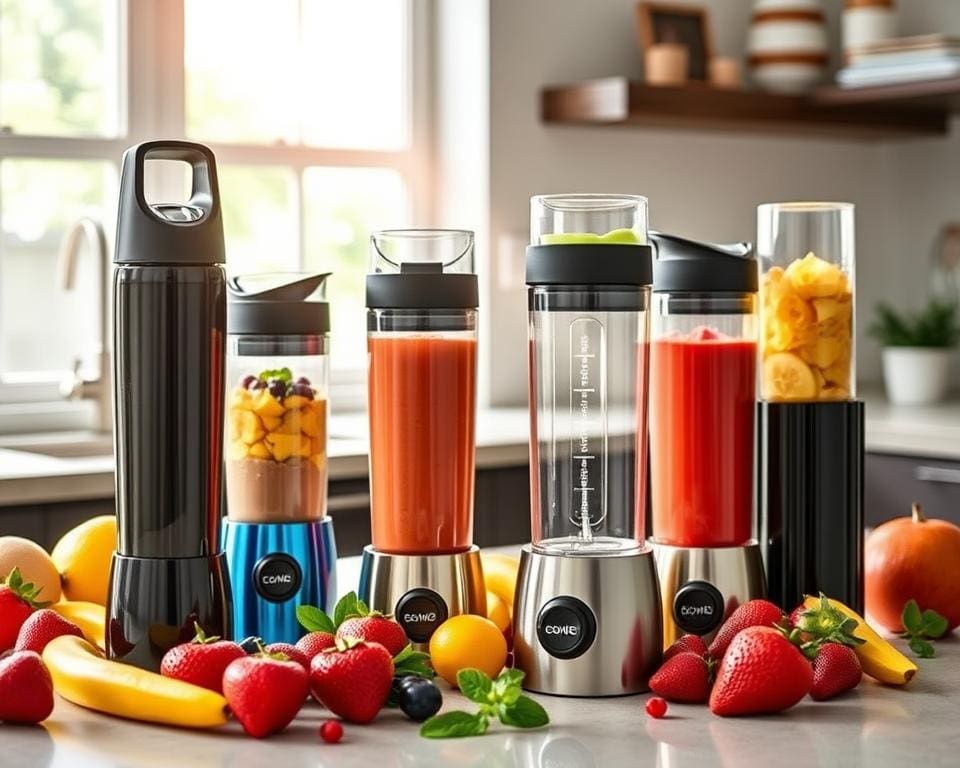 Compacte blenders voor smoothies on-the-go