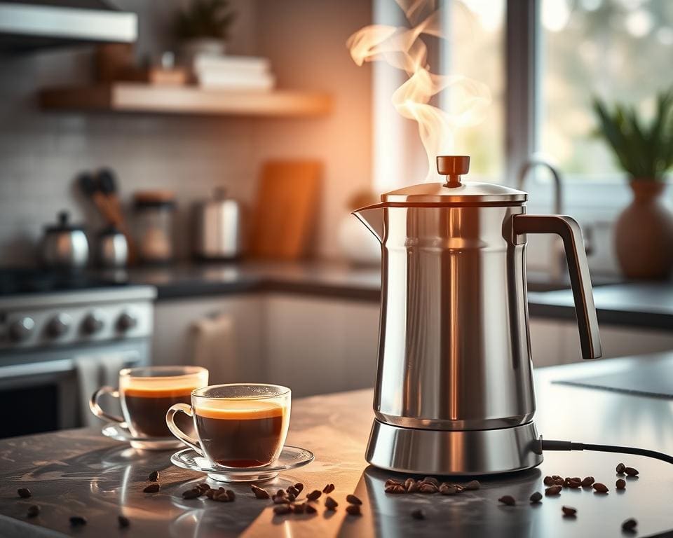 Elektrische koffiepercolators: Klassieke smaak met moderne techniek