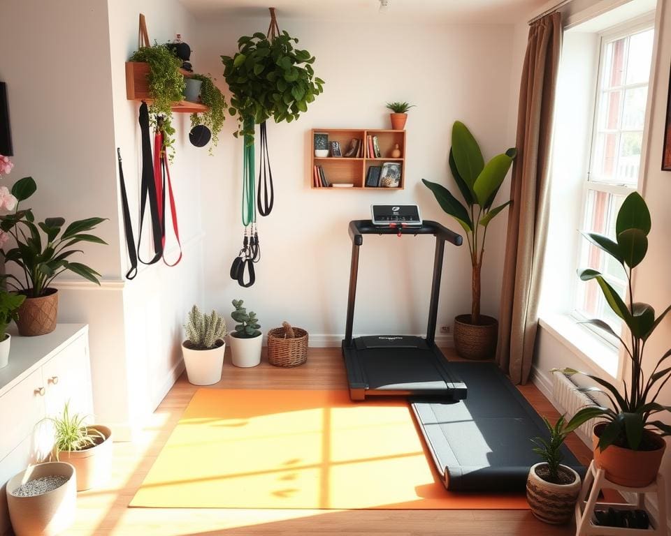 Hoe Creëer Je Een Ruimtebesparende Home Gym?