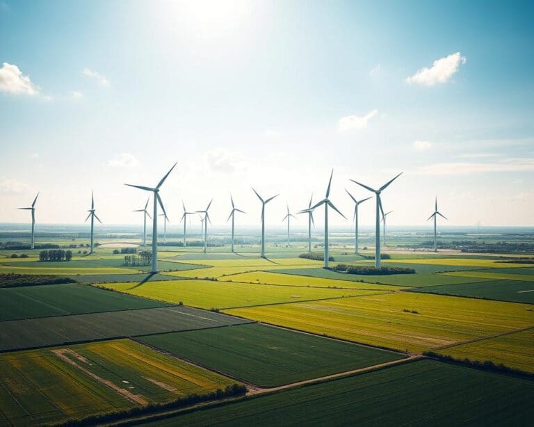 Hoe windenergie helpt bij het verminderen van CO2-uitstoot