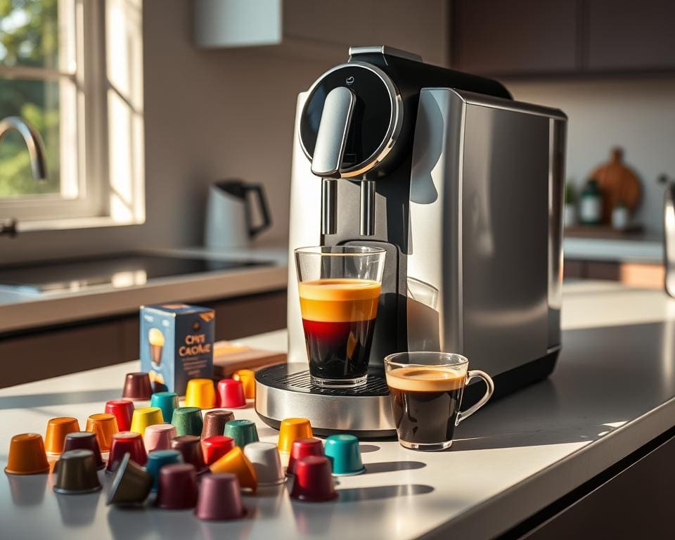 Koffiezetapparaat met capsules: Snel en smaakvol