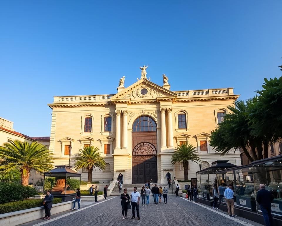 National Museum of Archaeology, Valletta, Malta: Geschiedenis ondergronds