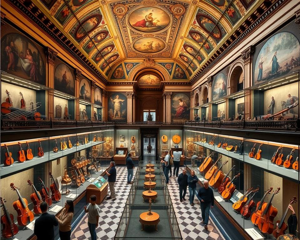 National Museum of Musical Instruments, Rome, Italië: Muziekgeschiedenis