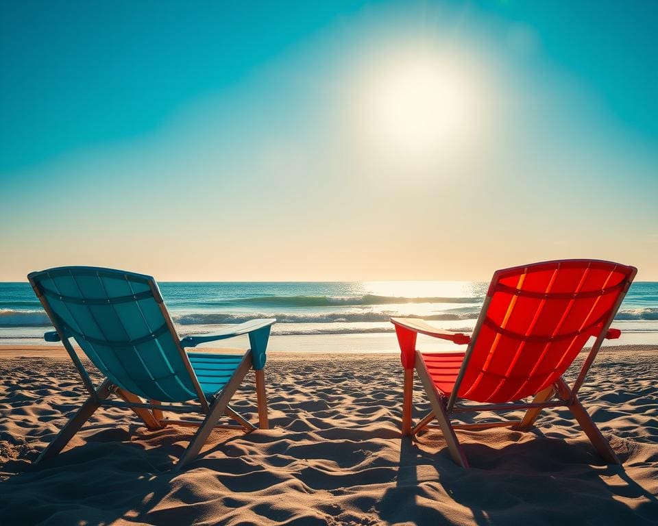 Stevige strandstoelen: Comfortabel relaxen aan zee