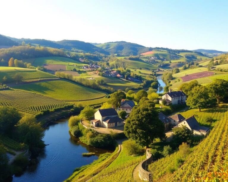 Verken het pittoreske landschap van de Dordogne, Frankrijk