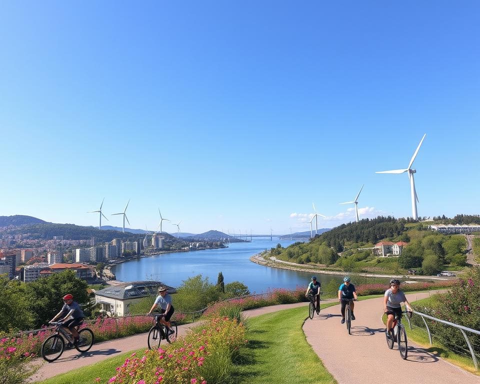 Voordelen van fietsen voor het milieu