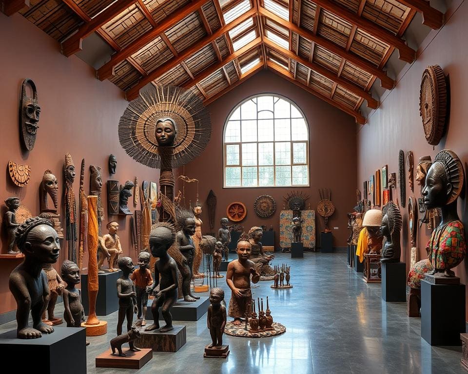 West-Afrikaanse kunst in het Nationaal Museum van Mali