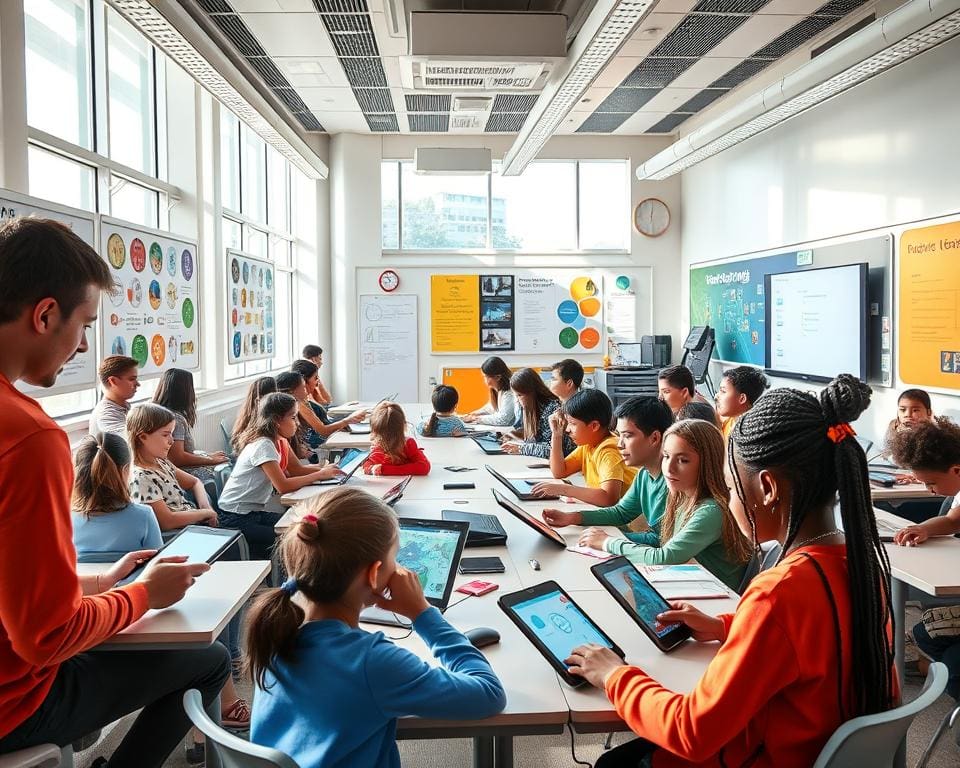 digitale leermiddelen en technologie in onderwijs