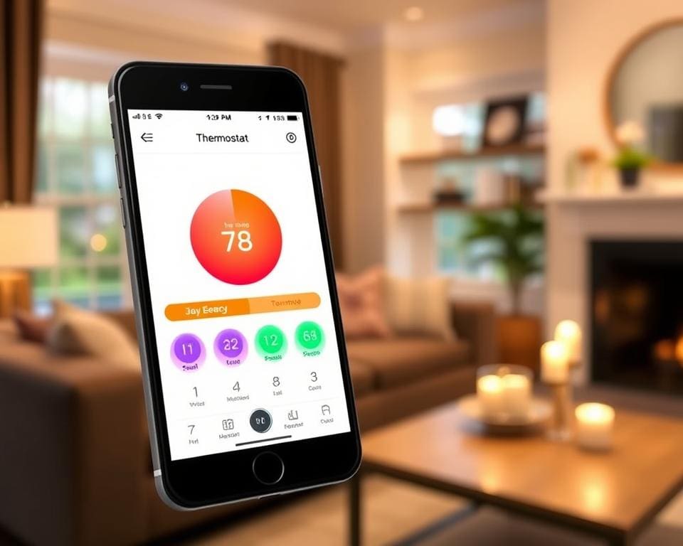 slimme thermostaat app