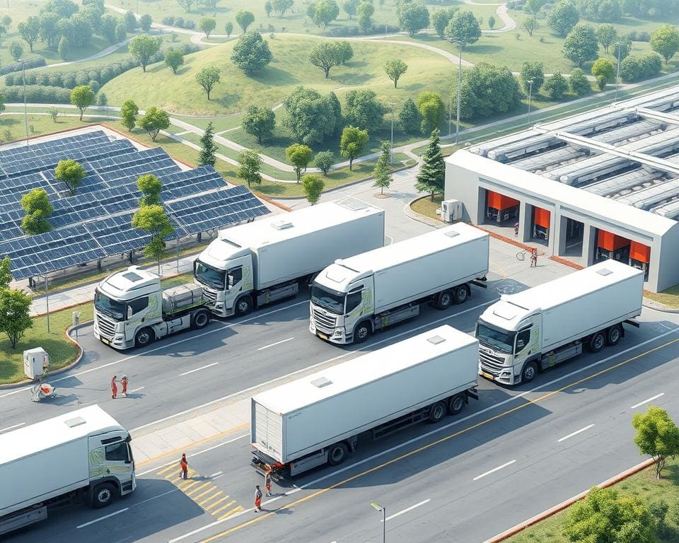 De voordelen van elektrische trucks in de logistieke sector