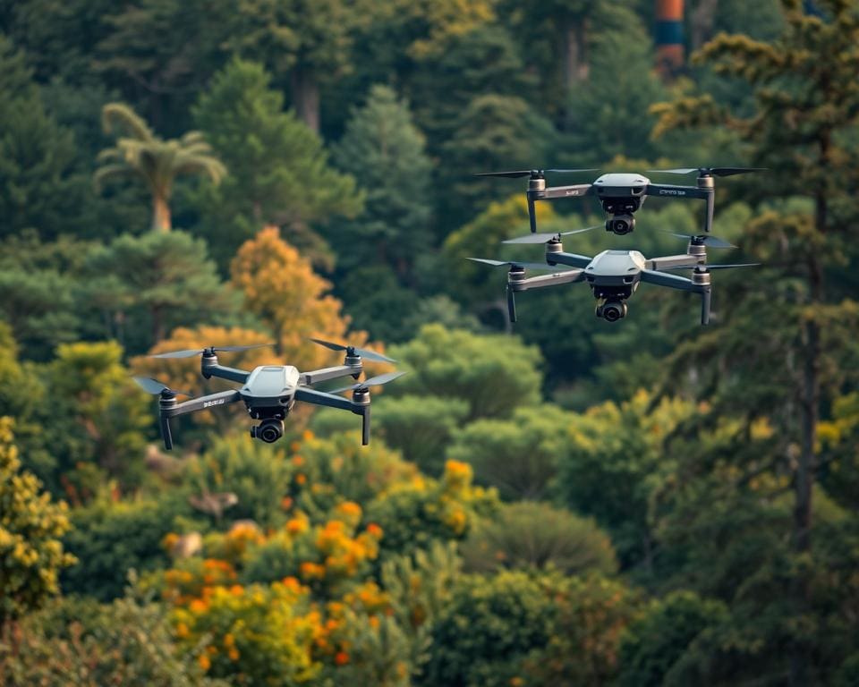 innovatieve inzet van drones in natuurbescherming