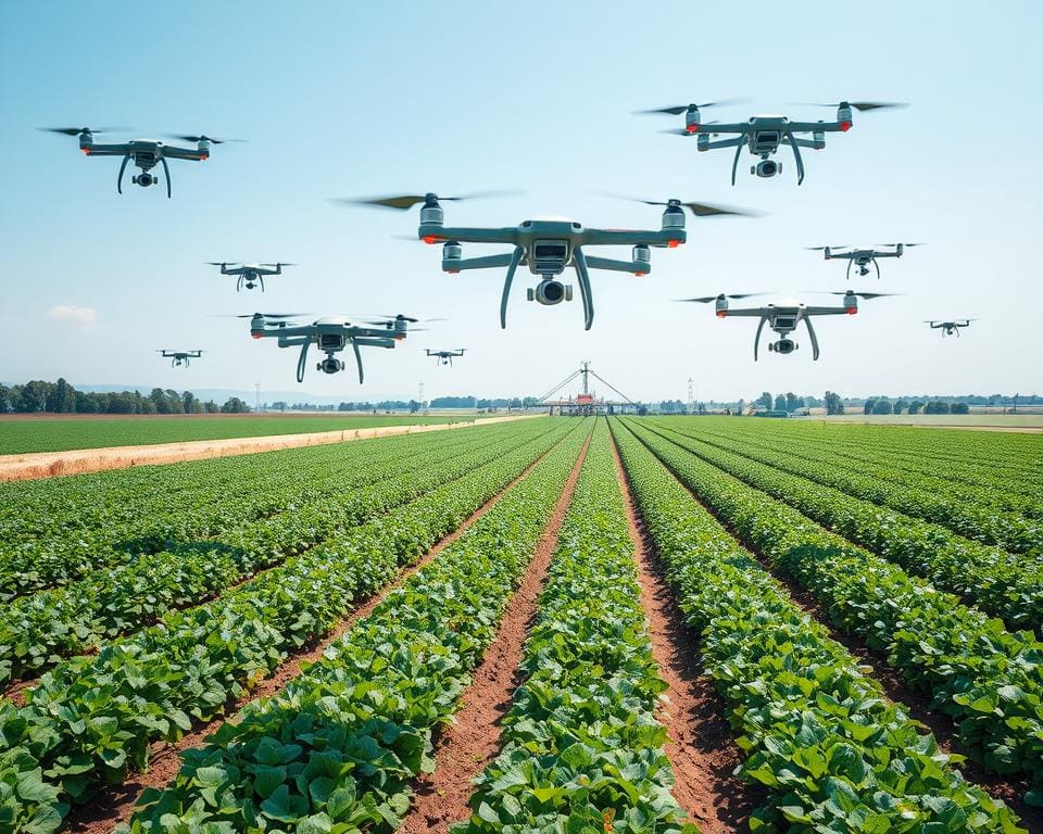 toepassingen van drone technologie in de landbouw